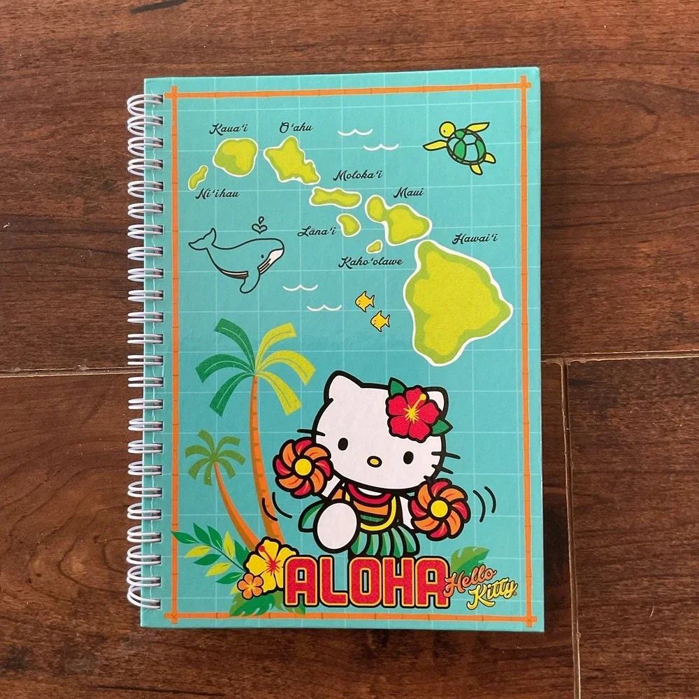 Hello Kitty Aloha Hawaii notebook